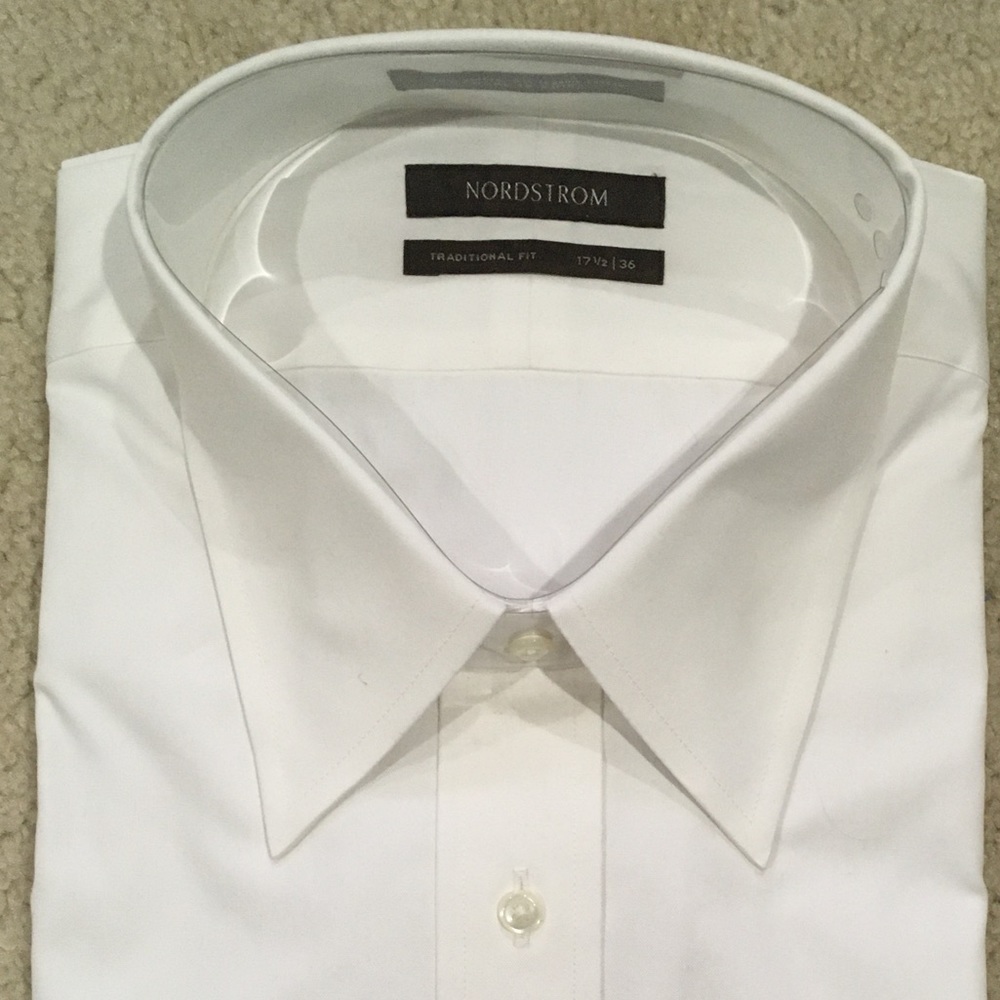 White nene button down